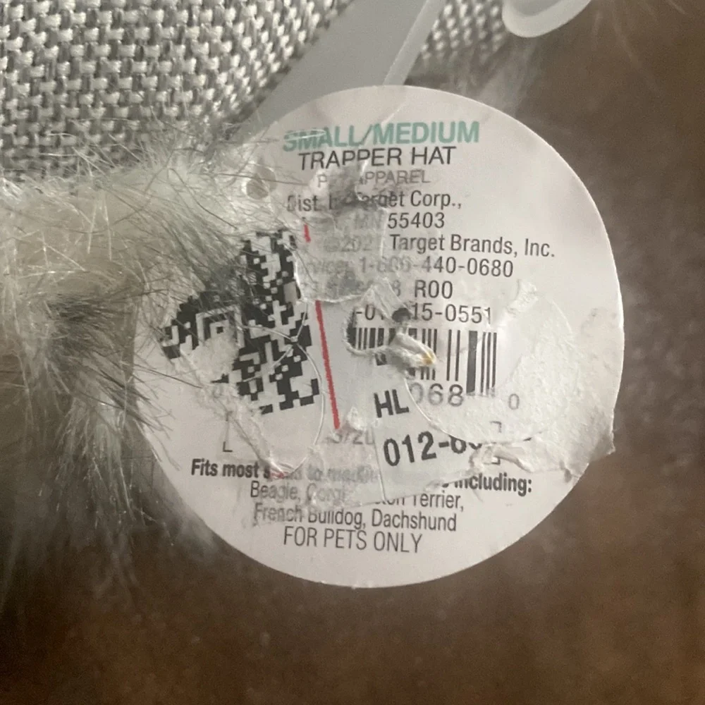 Boots & Barkley small pet trapper hat